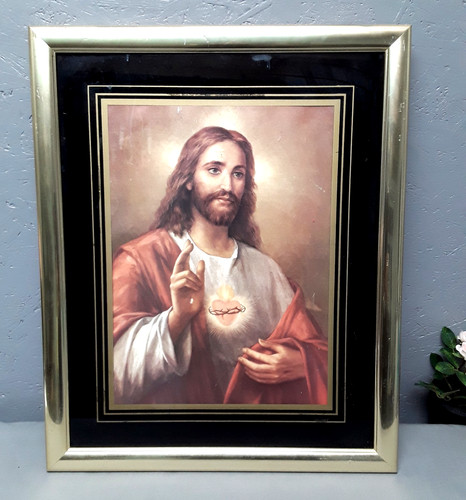 Alte heilige bild - heilige, jesus"