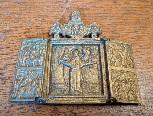 Ikone triptychon flügelaltar - triptychon,