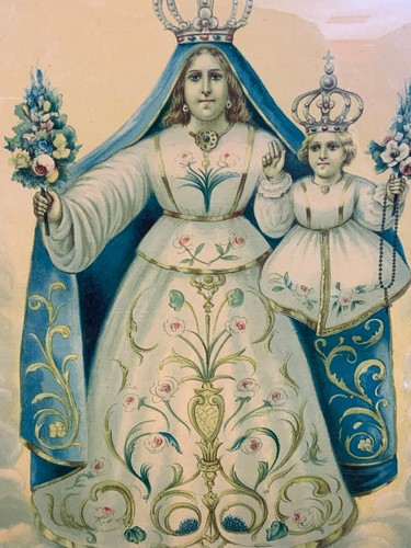 Druck papier madonna jesuskind - druck,