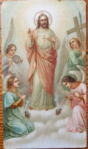 Andachtsbildchen votivbild - ✝,