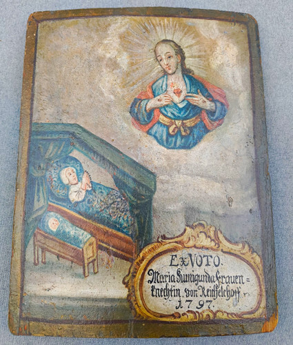 Votivbild 1797 ex voto - 1797,,